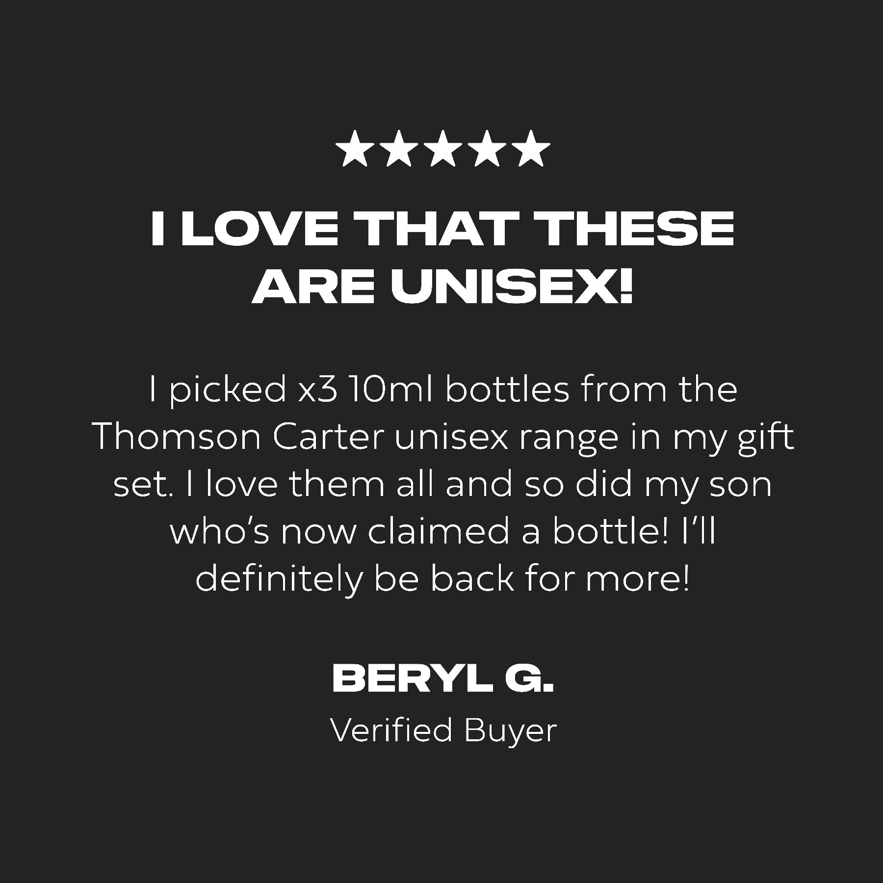 Gift Set | 3x 10ml | Unisex
