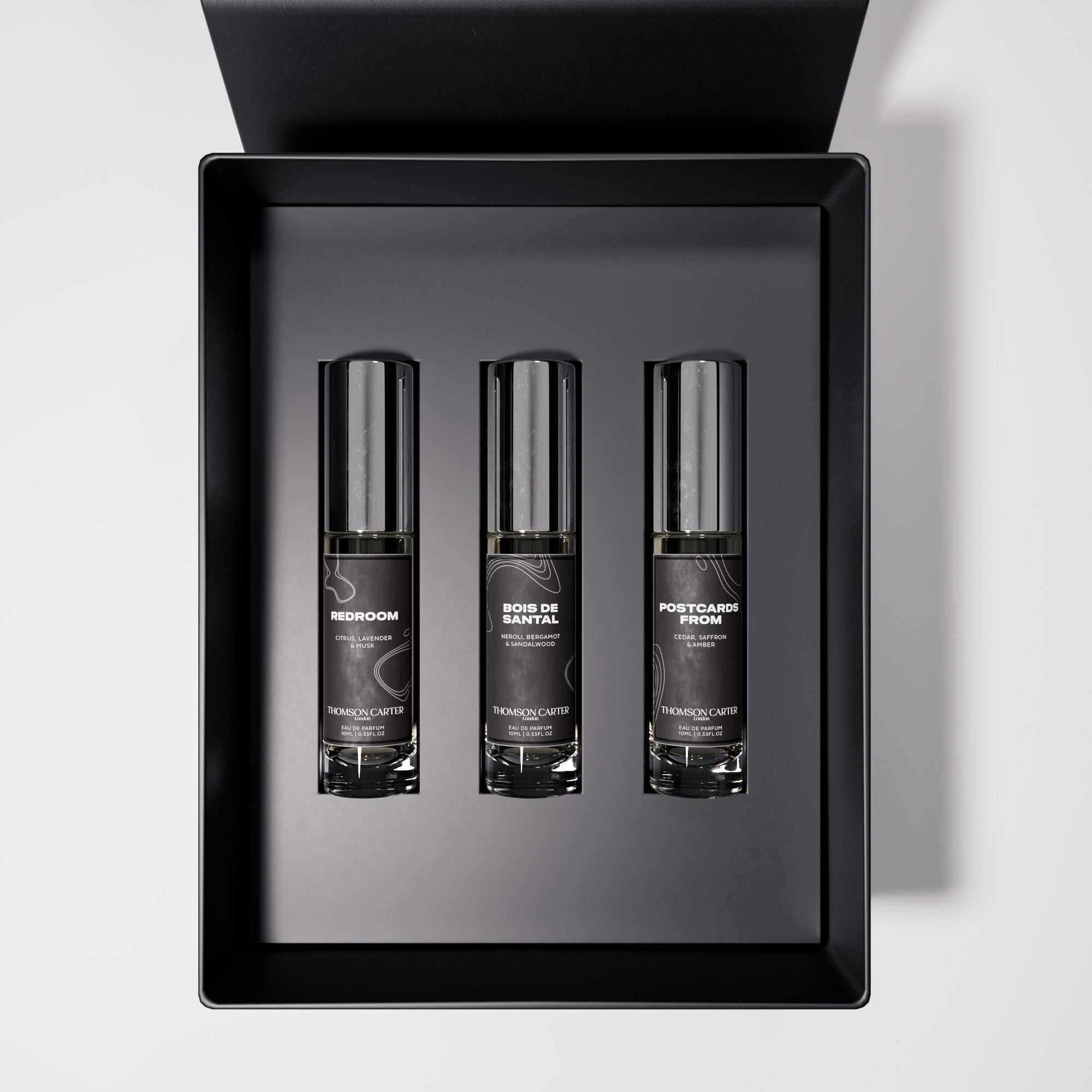 Fragrance Discovery Set For Her - Pick 3 Long Lasting 10ml Eau De Parfum Bottles - Thomson Carter